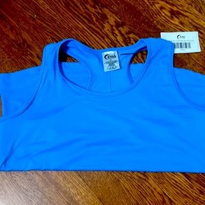 Zyia Royal Blue Vented Open Back Tank 2